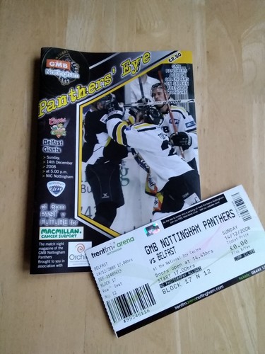 2008 nottingham panthers - panthers, v