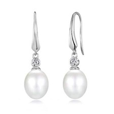 Sterling Silver White Pearl