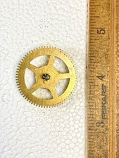 Enfield Clock Movement Time Side 3rd Wheel (See Pics To ID Mvmt) (KD2878)