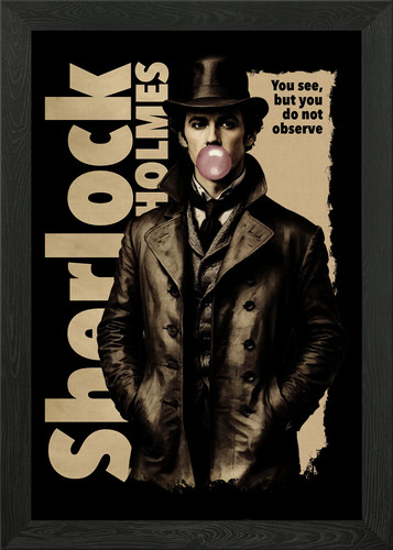 Sherlock holmes bubble - holmes,