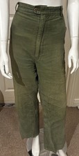 Green Corduroy Men’s Trousers by Champion Waist Size 44