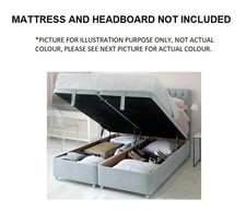 HYPNOS Kingsize ottoman divan super storage 150x200cm 5FT Topaz Beige