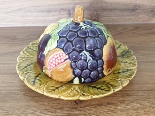 Vintage sarreguemines majolica - sarreguemines,