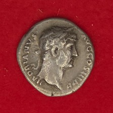 Hadrian Silver Denarius –