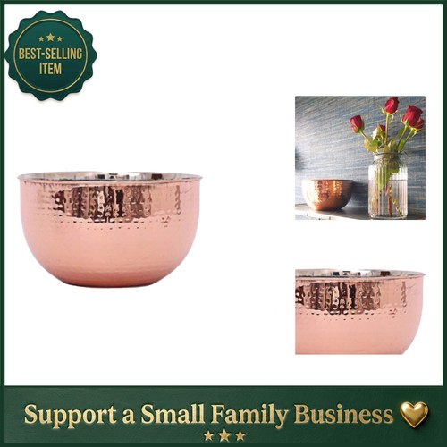Stylish round copper storage - round,