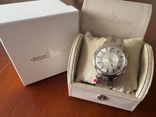 Superb 1960s Jaguar-Lecoultre Memovox Jumbo Ref# 855 Serviced New Bracelet Pouch