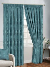 Fully Lined Jacquard Curtains