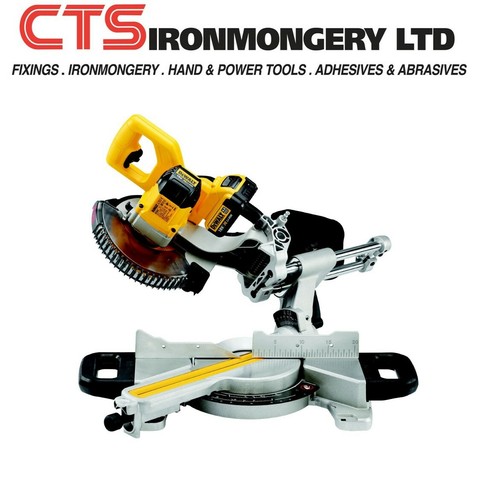 Mitre saw dewalt dcs365m2 18v - mitre,