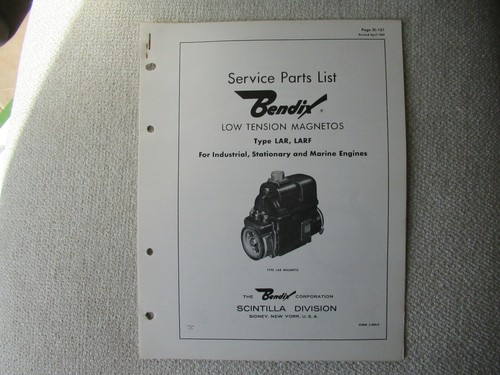 1962 bendix scintilla - 1962,