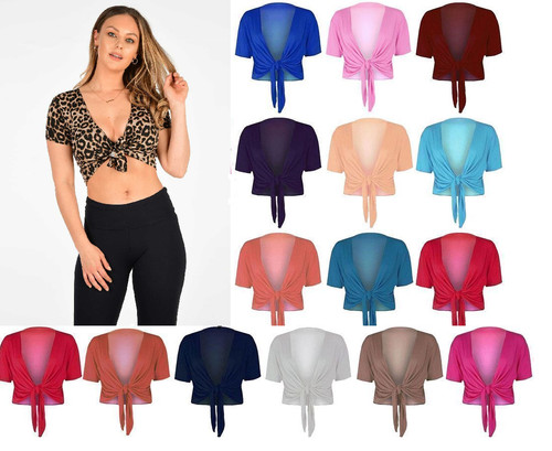 Womens ladies cap sleeve tie - cap,