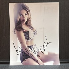 Kelly Brook Signed Autographed