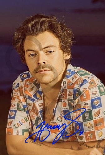 Harry styles signed autograph - harry,