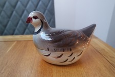 Vintage Michel Caugant Partridge Dish Tureen
