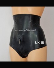 Latex pants high - uk,