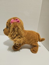 IMC Toys 9" Lucy The Brown Cocker Spaniel Puppy Dog Interactive Pet Great Gift 