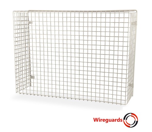 Steel wire mesh guard - cage, for