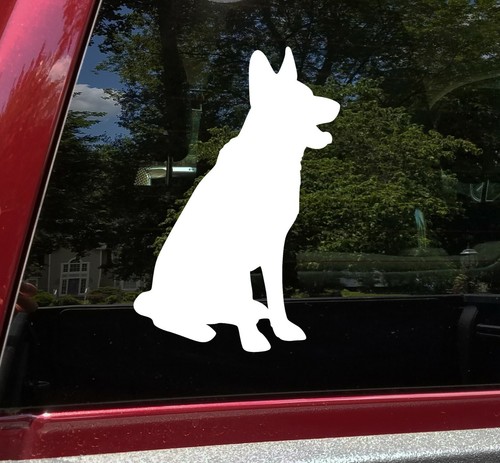 German shepherd vinyl decal - shepherd,