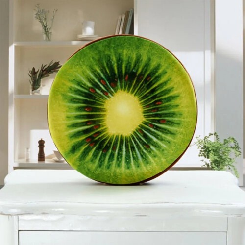 Colorful fruit chair cushions - colorful,