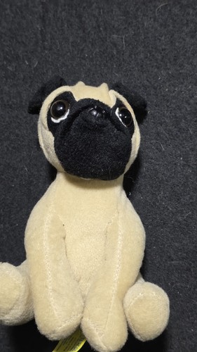 Pug dog plush soft - plush, bananas