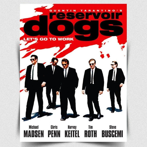 Reservoir dogs metal - dogs, wall