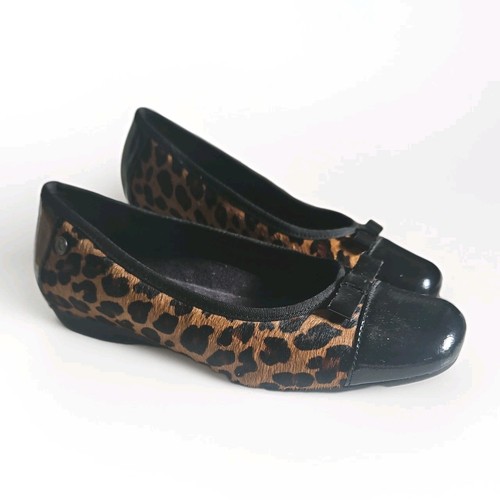 Shoes leopard print hair - k,