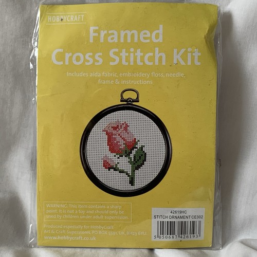 Hobby craft framed counted - framed,