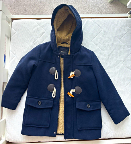 Next navy hooded duffle - next,