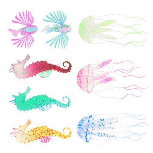 Set underwater animals - underwater,