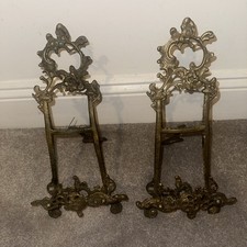 PAIR VINTAGE ORNATE ANTIQUE