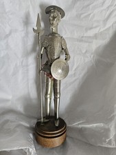 Vintage Don Quixote Statue Figurine Figure 22cm Tall