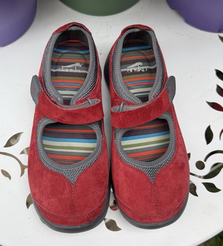 Women dansko red - red, leather