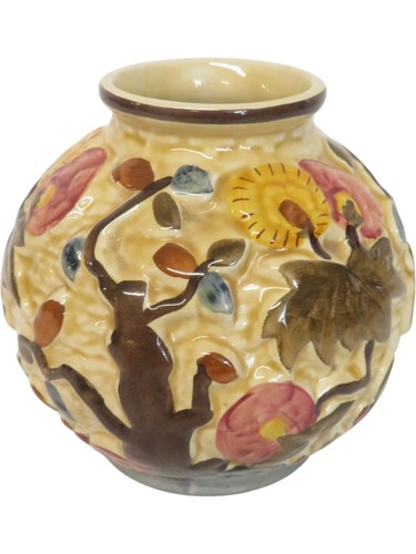 Wood indian tree vase - tree,