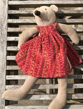 Moulin Roty Nini Mouse La Grande Famille 30 Cm Soft Toy Dress Washable France