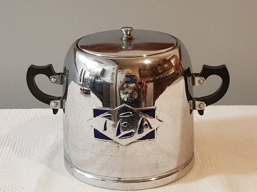 Vintage tea caddy 1940 - caddy, 1940/50s