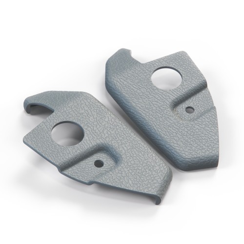 Roof top interior end trim - t-top,