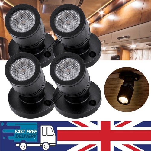 12v led interior spot - 4x,