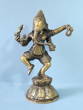 Indian Bronze Dancing Ganesh