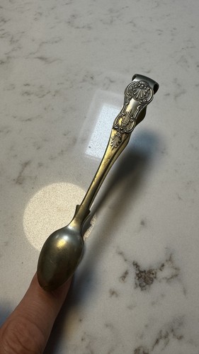 Antique silver plated sugar - silver,