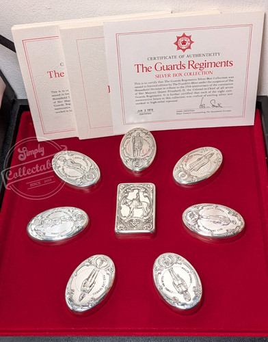 Set sterling silver boxes - of,