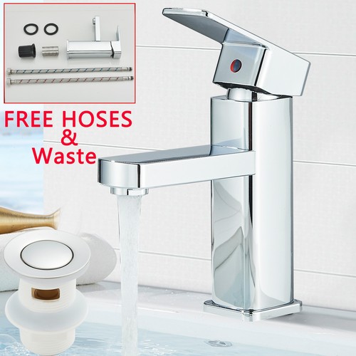 Chrome bathroom basin mixer - chrome,