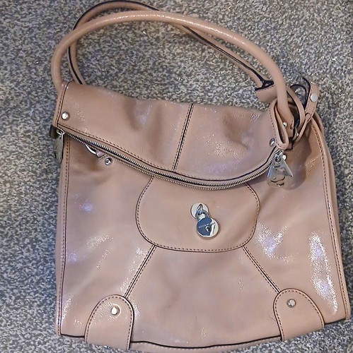 Karen millen beige patent - beige,