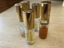 Very rare set of Stanley Hall vintage perfume miniatures, all part used