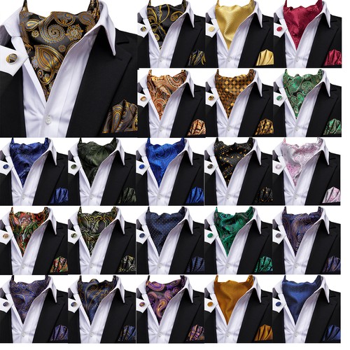 Men ascot cravat - ascot,