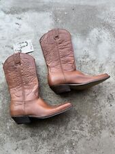 Vintage Joe Sanchez Genuine Leather Western Cowboy Boots