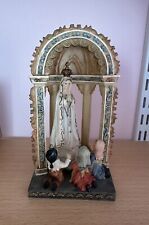 Our lady of fatima statue religious figure Virgin Mary with children