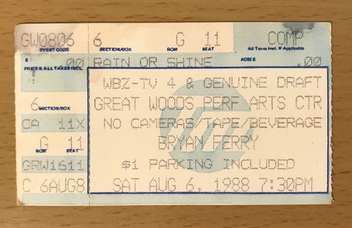 1988 bryan ferry bete - 1988,