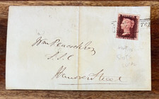 QV GB 1858 1d Penny Red SG36