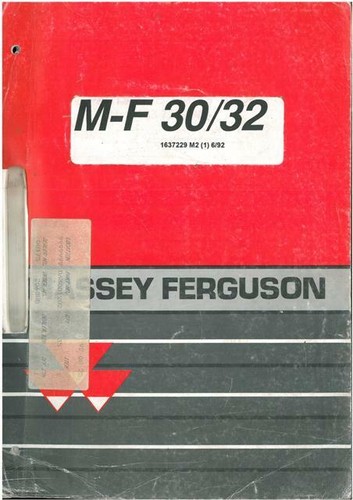 Massey ferguson combine - mf30, &