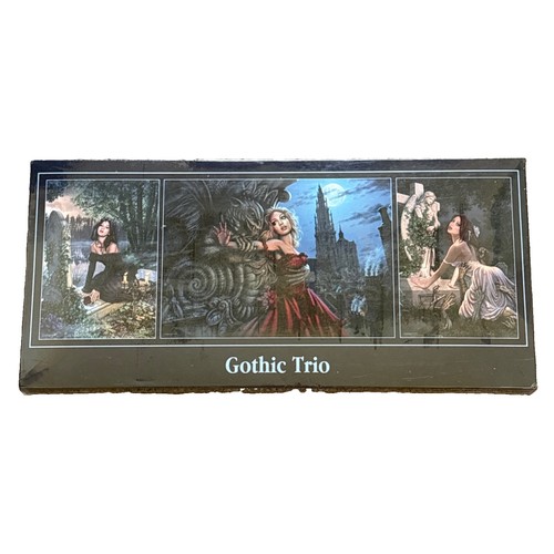 Gothic trio jigsaw - trio,