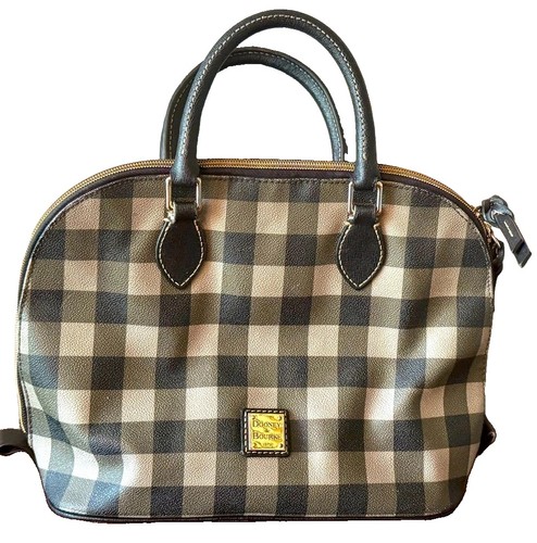 Dooney bourke black and tan - bourke,